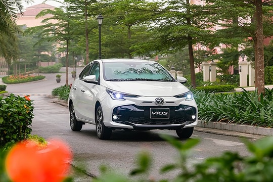 Toyota Vios 2025: Cập nhật giá lăn bánh tháng 1/2026 và ưu đãi 50% lệ phí trước bạ