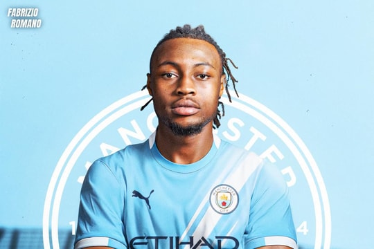 Manchester City chiêu mộ Antoine Semenyo với giá 65 triệu bảng