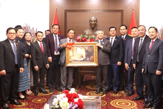 Đoàn đại biểu HĐND tỉnh Salavan (Lào) thăm, chúc Tết thành phố Đà Nẵng