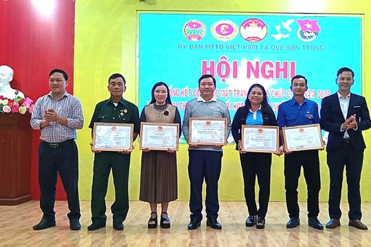 Mặt trận xã Quế Sơn Trung tập trung chăm lo an sinh xã hội