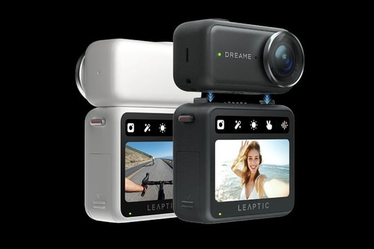 Dreame Leaptic Cube: Camera hành động 8K đầu tiên với thiết kế mô-đun tháo rời