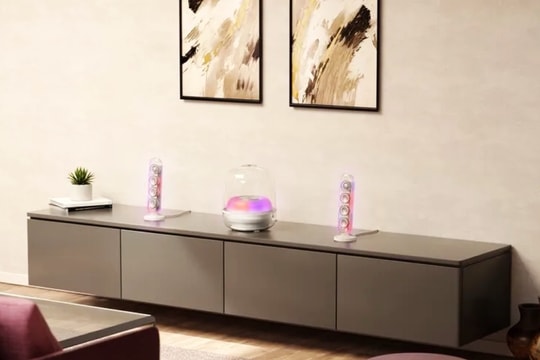 Harman Kardon Soundsticks 5 bổ sung Wi-Fi: Hỗ trợ AirPlay và Google Chromecast