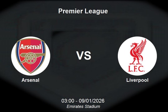 Nhận định Arsenal vs Liverpool: Đại chiến rực lửa vòng 21 Premier League tại Emirates