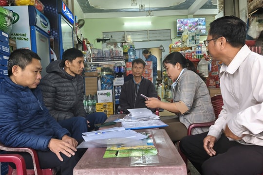 Xã Thăng An tăng tốc tổng điều tra kinh tế