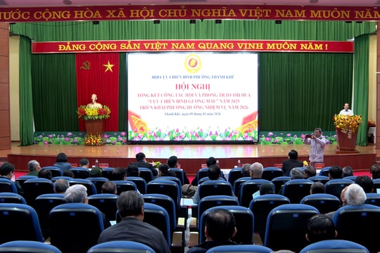 Huy động hơn 385 triệu đồng chăm lo đời sống cựu chiến binh phường Thanh Khê