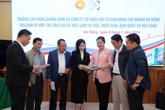 Trường Cao đẳng Quảng Nam mở rộng hợp tác đào tạo nhân lực