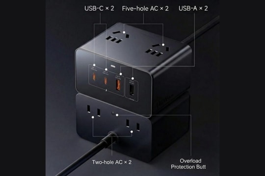Cận cảnh trạm sạc Xiaomi Desktop Charging Station 140W: Giải pháp 8 trong 1 cho bàn làm việc