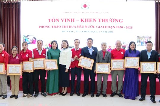 Năm 2025, tổng giá trị hoạt động nhân đạo của thành phố Đà Nẵng hơn 97 tỷ đồng