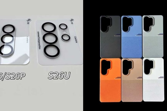 Rò rỉ phụ kiện Galaxy S26 Ultra: Hé lộ thiết kế cụm camera và ngoại hình mới