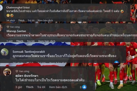U23 Việt Nam lập kỳ tích 6 điểm: CĐV Thái Lan tranh cãi về khả năng đi tiếp