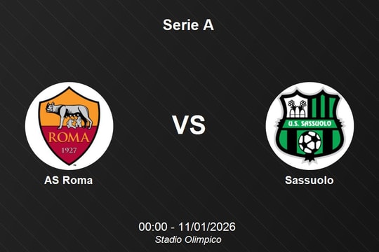 Nhận định AS Roma vs Sassuolo - Serie A: Điểm tựa Stadio Olimpico