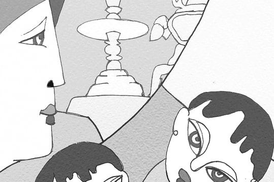 Chà đèn đón Tết