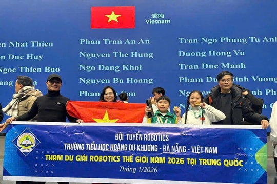 Học sinh Đà Nẵng đoạt 2 Huy chương vàng Giải Robotics thế giới