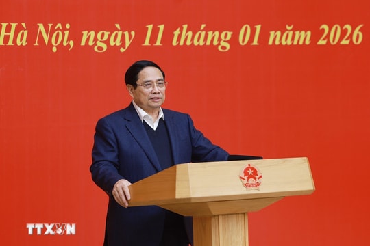 Hội nghị tổng kết năm 2025 và triển khai nhiệm vụ năm 2026 của Đảng bộ Chính phủ