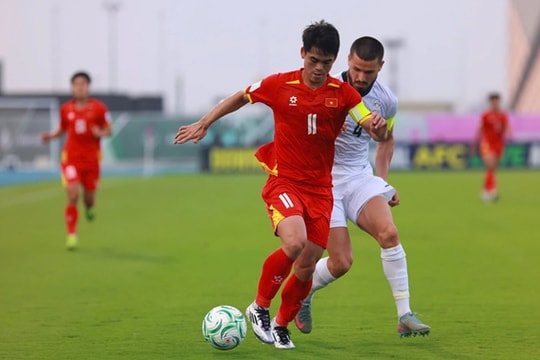 Khuất Văn Khang lập kỷ lục vô tiền khoáng hậu tại VCK U23 châu Á