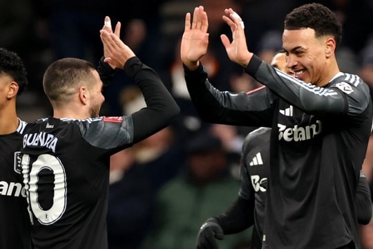 Aston Villa loại Tottenham khỏi FA Cup: Morgan Rogers và Buendia nhấn chìm Gà trống