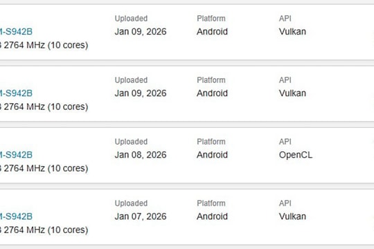 Galaxy S26 lộ điểm Geekbench: Chip Exynos 2600 bám đuổi sát nút Snapdragon 8 Elite