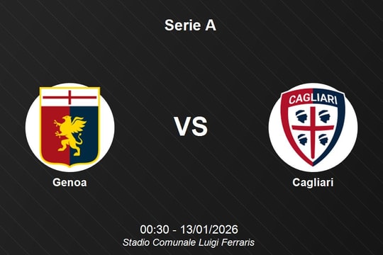 Nhận định Genoa vs Cagliari - Serie A: Cuộc chiến trụ hạng khốc liệt tại Luigi Ferraris