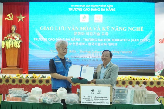 Vocational skills exchange between Da Nang College and KOREATECH
