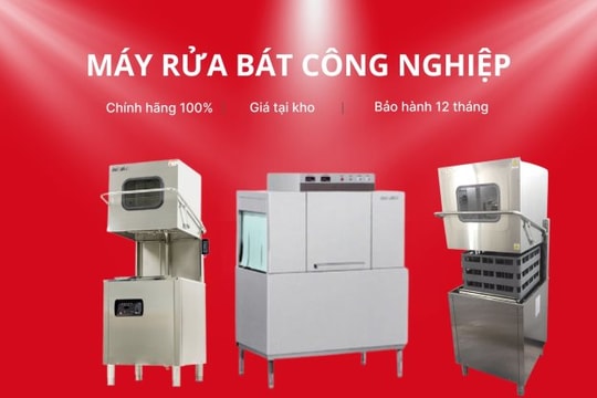 Top 3 máy rửa bát công nghiệp chất lượng hiện nay