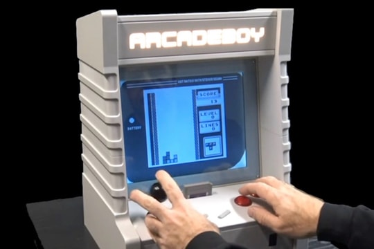 Arcadeboy: Độc đáo dự án biến Nintendo Game Boy thành máy chơi game thùng 12,1 inch