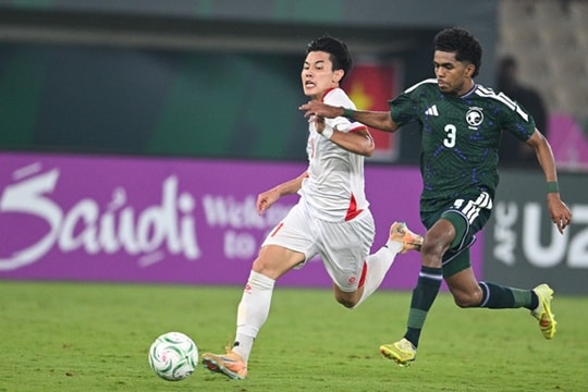 Nguyễn Đình Bắc rực sáng giúp U23 Việt Nam đánh bại Saudi Arabia 1-0 tại giải châu Á