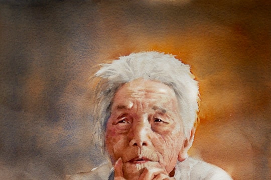 Tĩnh lặng cùng tranh của Phan Anh Thư