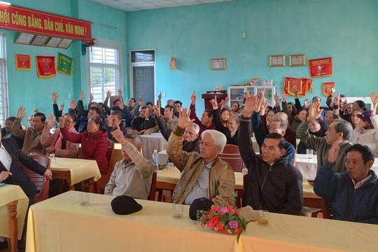 Xứng đáng với tín nhiệm của cử tri