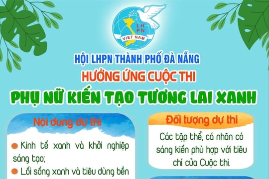 Phát động hưởng ứng cuộc thi “Phụ nữ kiến tạo tương lai xanh”