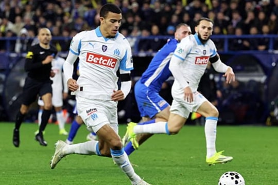 Mason Greenwood lập hat-trick giúp Marseille hủy diệt Bayeux 9-0 tại Cúp Quốc gia Pháp