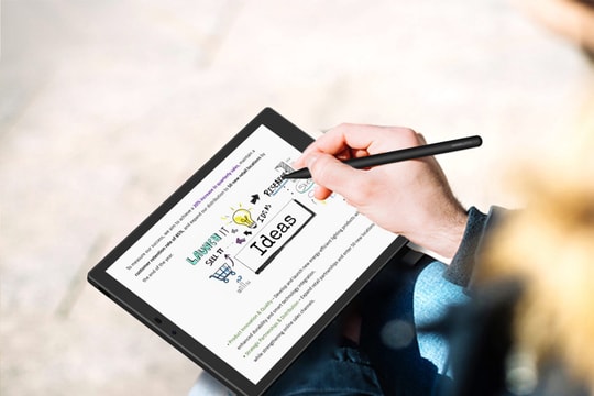 Hannspree Lumo: Máy tính bảng Android dùng màn hình rLCD đọc rõ dưới nắng