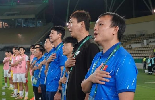 HLV Kim Sang-sik truyền lửa giúp U23 Việt Nam quyết đấu UAE tại tứ kết