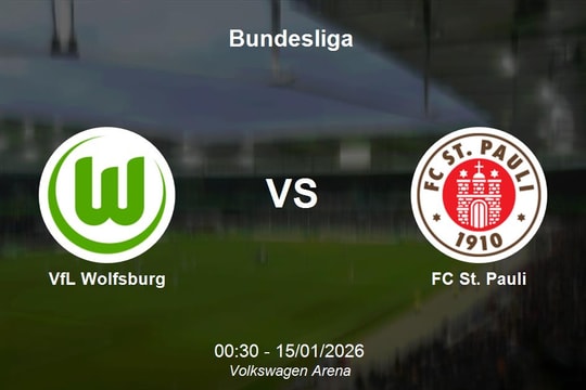 Nhận định VfL Wolfsburg vs FC St. Pauli - Bundesliga