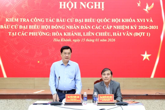 Kiểm tra công tác chuẩn bị tổ chức bầu cử đại biểu Quốc hội khóa XVI và đại biểu HĐND các cấp