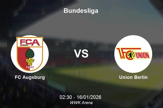Nhận định FC Augsburg vs Union Berlin - Bundesliga: Điểm tựa WWK Arena
