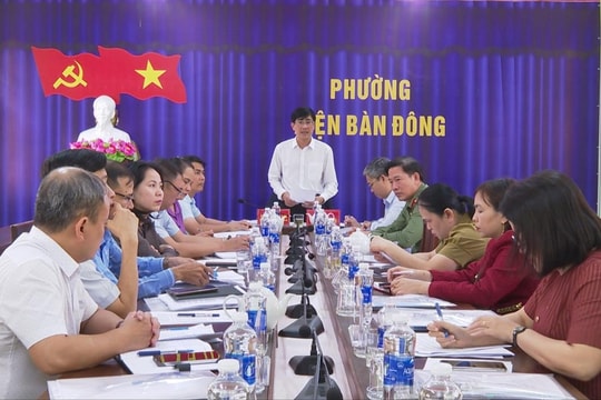 Đơn vị bầu cử số 8, Ban bầu cử HĐND thành phố thông qua quy chế làm việc