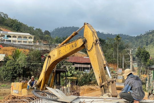 Tăng tốc thi công, đẩy nhanh giải ngân đầu tư công tại miền núi Đà Nẵng
