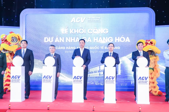 Khởi công Dự án Nhà ga hàng hóa Cảng hàng không quốc tế Đà Nẵng