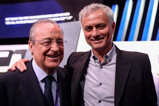Chủ tịch Florentino Perez nhắm Jose Mourinho trở lại dẫn dắt Real Madrid