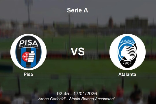 Nhận định Pisa vs Atalanta - Serie A: Thử thách cho hàng thủ chủ nhà