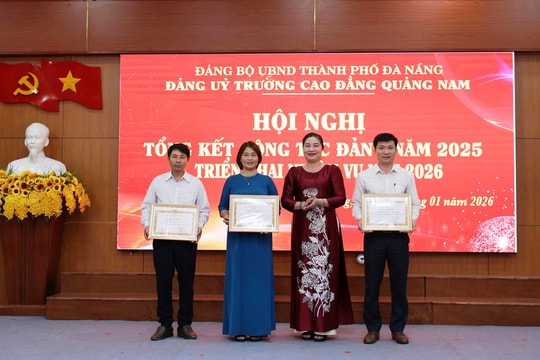 Đảng bộ Trường Cao đẳng Quảng Nam triển khai nhiệm vụ xây dựng Đảng năm 2026