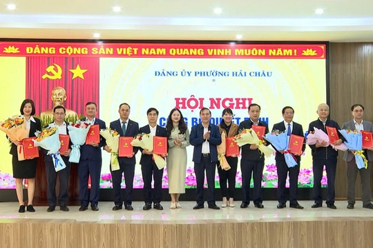 Đảng bộ phường Hải Châu tiếp nhận 1.098 đảng viên trực thuộc Đảng ủy Chính phủ và Đảng ủy UBND thành phố