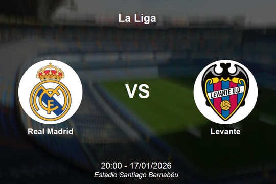 Nhận định Real Madrid vs Levante - La Liga: Thách thức tại Bernabéu