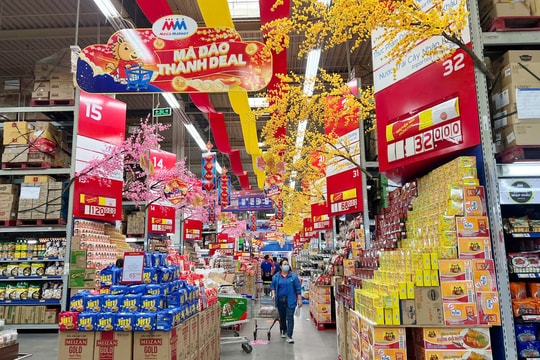 MM Mega Market sẵn sàng nguồn hàng lớn, khuyến mãi xuyên Tết 2026