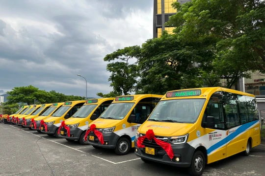 Vận hành tuyến xe buýt nối sân bay quốc tế Đà Nẵng với phường Ngũ Hành Sơn từ 25/1