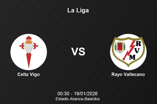 Nhận định Celta Vigo vs Rayo Vallecano - 00h30 ngày 19/01 La Liga