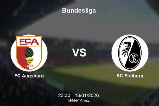 Nhận định FC Augsburg vs SC Freiburg - Bundesliga: Điểm tựa sân nhà WWK Arena