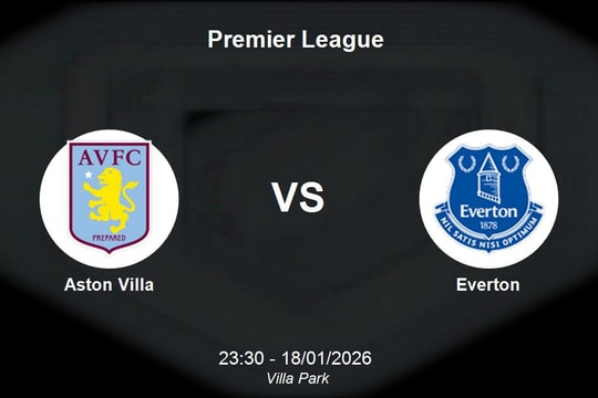 Nhận định Aston Villa vs Everton - Đại chiến bảo vệ Top 3 Premier League