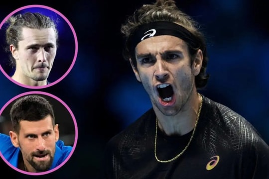 Alcaraz thống trị 55 tuần số 1, Musetti đe dọa vị trí của Djokovic và Zverev