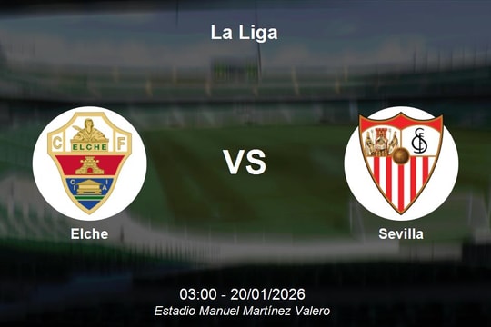 Nhận định Elche vs Sevilla - La Liga: Điểm tựa sân nhà Manuel Martínez Valero